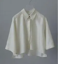 新品 anukeアンヌーク Halfsleeve Box Shirts