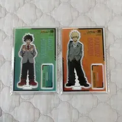 僕のヒーローアカデミア　くら寿司　アクリルスタンド　爆豪勝己　緑谷出久