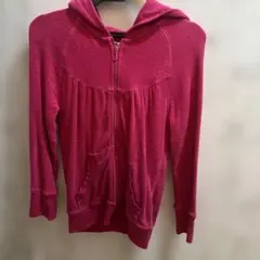 ⭐︎JUICY COUTURE パイルパーカーピンクサイズP 最終お値下‼️のサムネイル