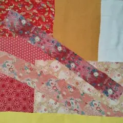 g*u様 生地セット（赤・黄・白・ピンク）