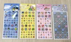 ドロップブロックシール タイルシール　４種類セット