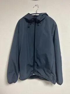 GU ナイロンジャケット ウィンドプルーフシェルパーカ ブルー L