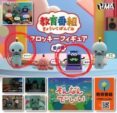 教育番組　ガチャガチャ　フロッキーフィギュア