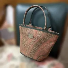 ETRO ペイズリー柄 ハンドバッグ ミニトート