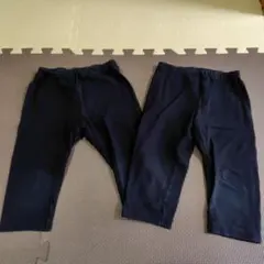 ユニクロ　七分丈レギンス　110cm