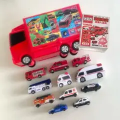 TOMICA トミカー　消防車　救急車　パトロールカー　パトカー　カルピスのサムネイル
