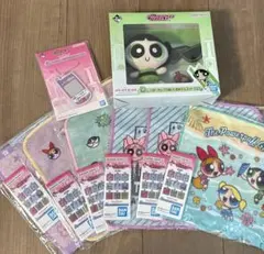 パワーパフガールズ 一番くじ ラストワン賞 ぬいぐるみセット - メルカリ