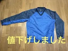 NIKE GOLF ナイロンジャケット XL 青/黒