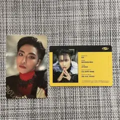 ATEEZ SEONGHWA トレーディングカード 2枚セット