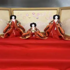 雛人形 ひな祭り 日本人形 2段 ぼんぼり 三人官女 人形の久月 久世