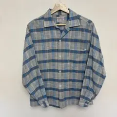 60s 70s Towncraft USA製 vintage タウンクラフト 60s TOWNCRAFT Vintage S/S Shirt Size S ボックスシルエッ