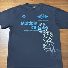 バレーボール用黒シャツ Multiple Offense