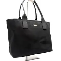 ケイトスペード トートバッグ ナイロン ブラック 通勤 通学 軽量