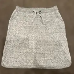 UNIQLOグレー スウェットスカート