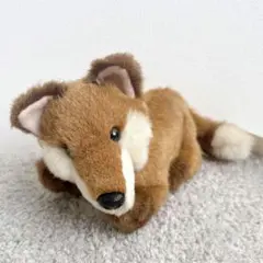 吉徳 キタキツネ 狐 ぬいぐるみ 昭和レトロ FINE SUCCESS - メルカリ