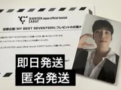 セブチ ウォヌ 投票企画 MY BEST SEVENTEEN トレカ