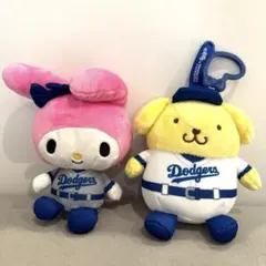 シナモロール ドジャース マスコット ぬいぐるみ - メルカリ