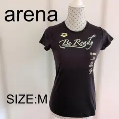 arena レディース 半袖 Tシャツ ブラック Mのサムネイル