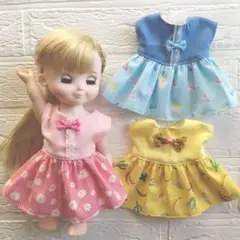 メルちゃんワンピースセット386