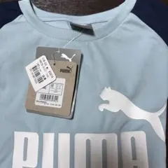 PUMA Tシャツ 140サイズ ライトブルー/ネイビー