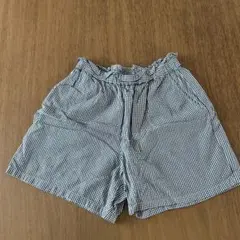 チェック柄 ハーフパンツ　140 ユニクロ
