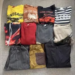 男の子140cmセット　まとめ売り 11点 トレーナー 上着　breeze