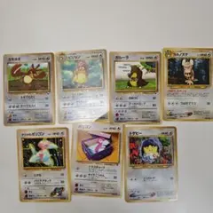 リ*ウ様 旧裏ポケモンカード　ノーマルタイプセット　オマケ付