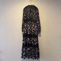 GRACE CONTINENTAL 花柄ロングワンピース