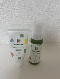 ALOBABY 日焼け止めセット UVミルク UVアウトドアミストのサムネイル
