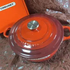 LE CREUSET ル・クルーゼ 両手鍋 Cerise 24cm - メルカリ