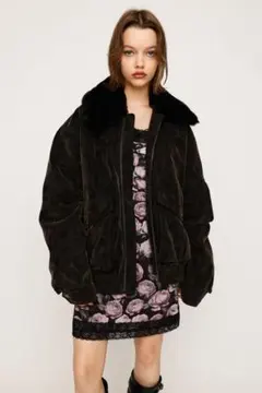 SLY WASHED PUFFER ブルゾン アウター M/BLKのサムネイル