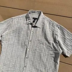 Van Heusen チェックシャツ　レーヨンポリ　検トミーバハマラルフ