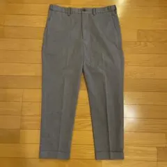 グローバルワーク パンツ グレー テーパード アンクル丈 M