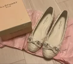 JILLSTUART 春白リボンパンプス23.5cmのサムネイル