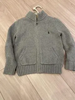 Ralph Lauren グレーニットカーディガン