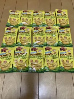 PEANUTS & BANANA Chips 14g 15袋セットのサムネイル