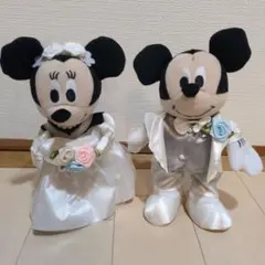 ミッキー・ミニー ウェディングぬいぐるみセット