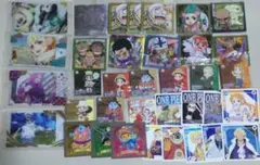 ワンピース　ステッカー　カード　セット　まとめ売り　ウエハース　不二家　シール