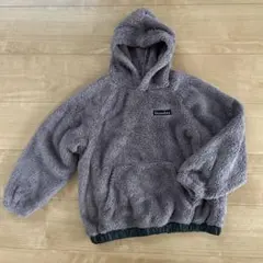 BRANSHESフリース フード付きパーカー　ボア　130