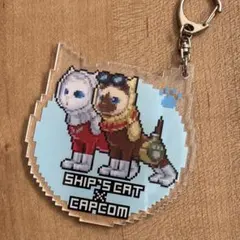 SHIP'S CAT x CAPCOM アクリルキーホルダー