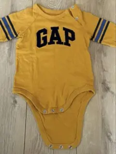 GAP イエロー 長袖ロンパース 70cm 6-12months