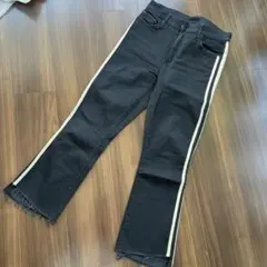 MOTHER ブラックデニム スリムフィット