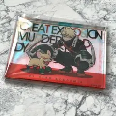 僕のヒーローアカデミア　オーロラアクリルブロック　爆豪勝己 バクドッグ