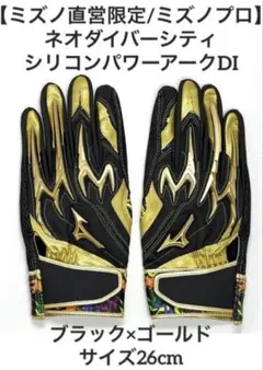 【ミズノプロ】直営店限定 ネオダイバーシティ シリコンパワーアークDI 26cm