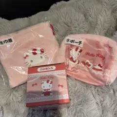 ハローキティ ポーチ　巾着　小物入れ　セット　一番くじ