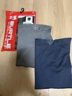 BURTLE 4070 ドライフィット 長袖 3枚 1新品 2開封 新品のサムネイル