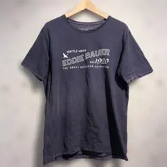 Eddie Bauer ネイビー Tシャツ　エディバウアー