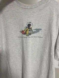 90s アメリカ製 vintage Tee おさるのジョージ CRONIESタグ