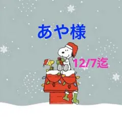 あや様 専用ページ