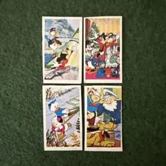 メンコ 薄角大 ドナルドダック・ミッキーマウス カードセット